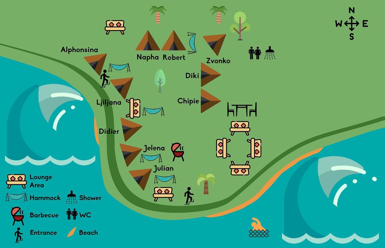 Cast Away - Eco Resort 자발라 외부 사진